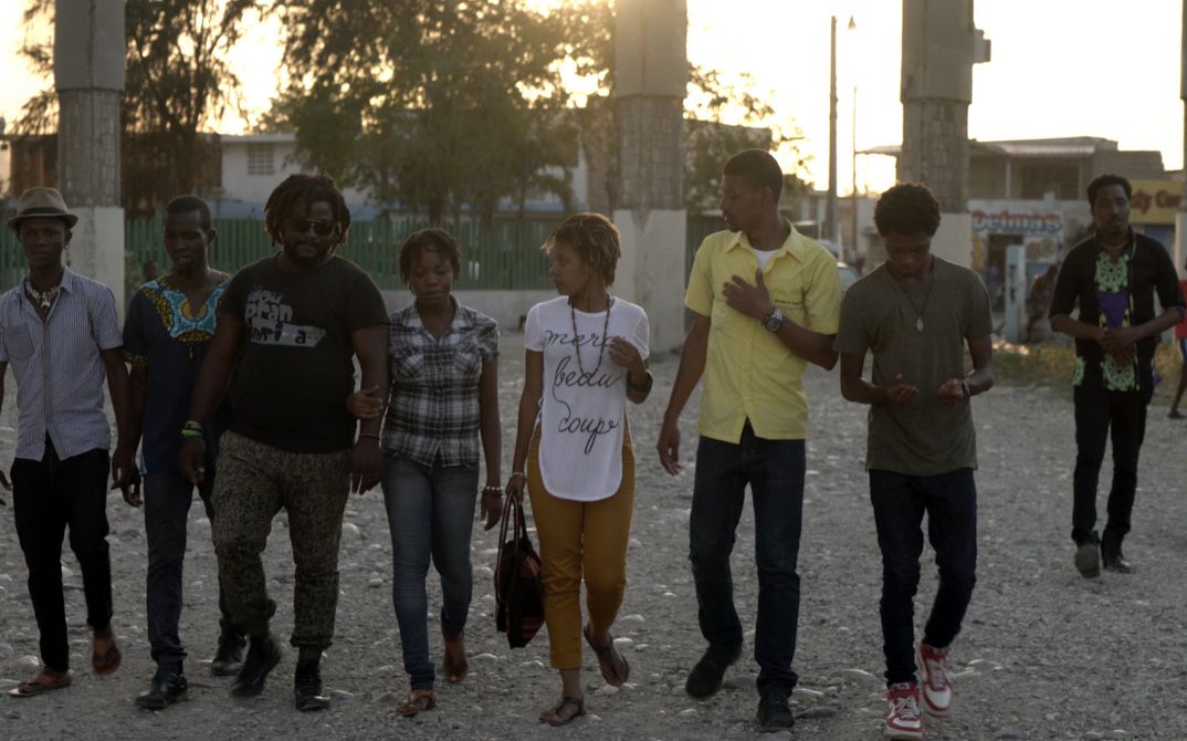 Still from OUVERTURES by The Living and the Dead Ensemble