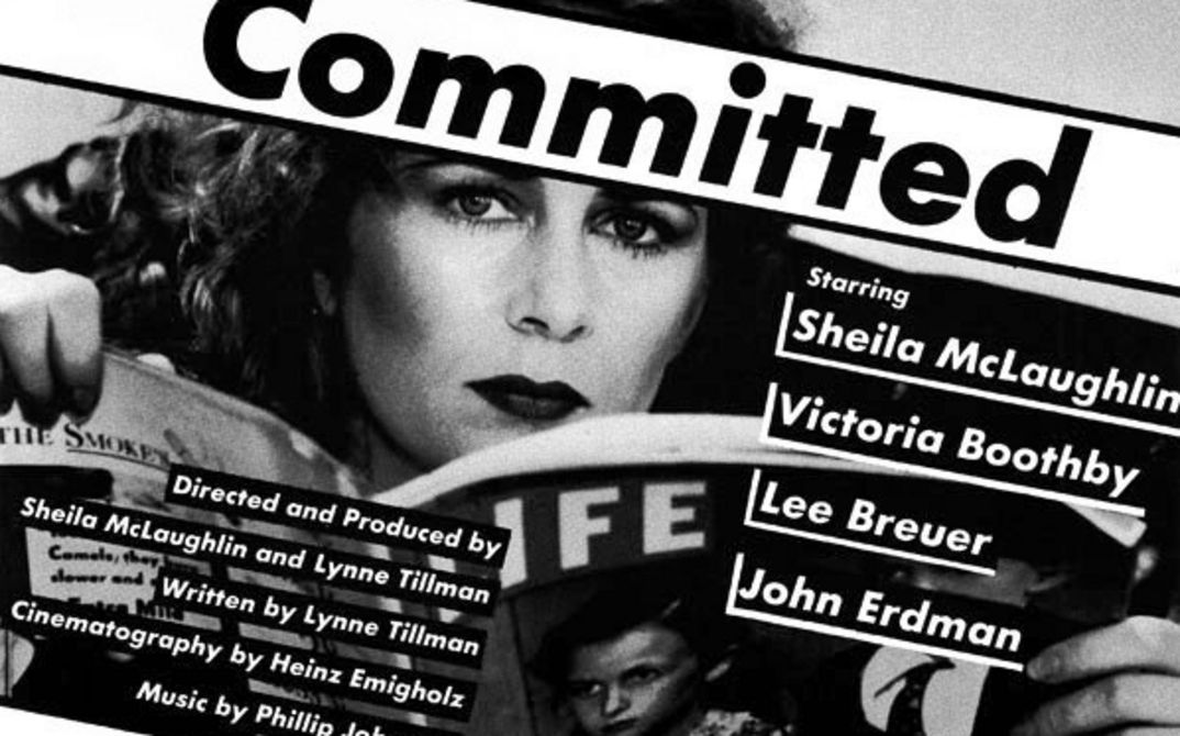 Poster COMMITTED von Barbara Kruger, 1984