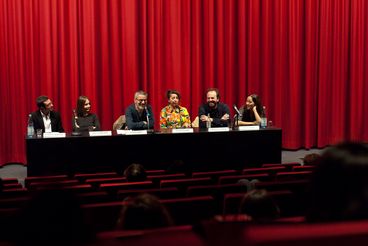 Khoury, Neidhardt, Nikro, Raheb, Salhab und Rafei nehmen an einem Panel Talk teil 