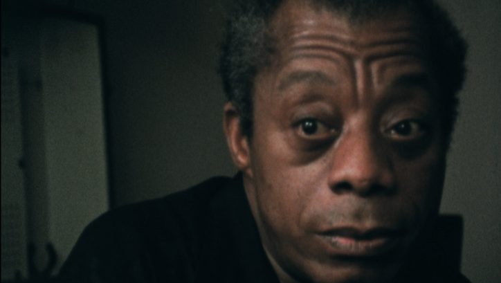Film still from I HEARD IT THROUGH THE GRAPEVINE: A portrait of James Baldwin.