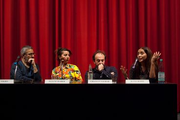 Nikro, Raheb, Salhab und Rafei im Panel