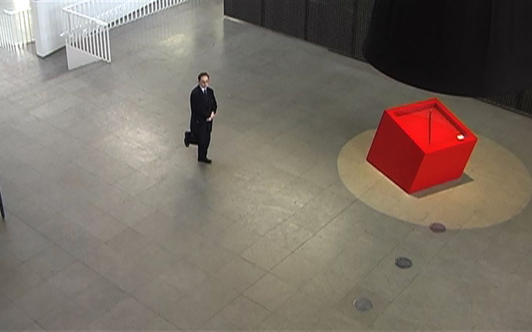 Film still from Isabelle Prim’s film “Creamy Krimi ”.