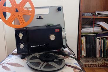 Photo of the 8mm film used for the film MAJMOUAN (Subtotals) by Mohammadreza Farzad.