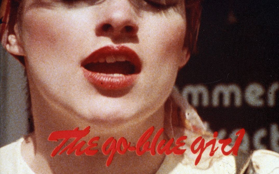 Filmstill from THE GO-BLUE GIRL by Juliana Grigorova
