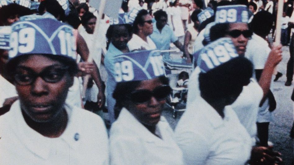 Filmstill from I AM SOMEBODY by Madeline Anderson