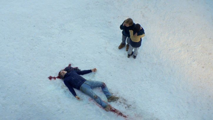 Filmstill from ANATOMIE EINES FALLS: Bird