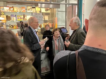 Werner Herzog mit Erika und Ulrich Gregor 