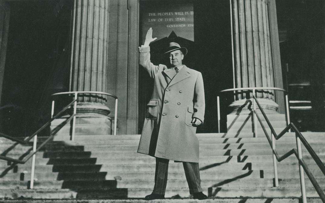 Film still from ALL THE KING