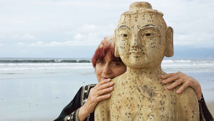 Film still from LES PLAGES D