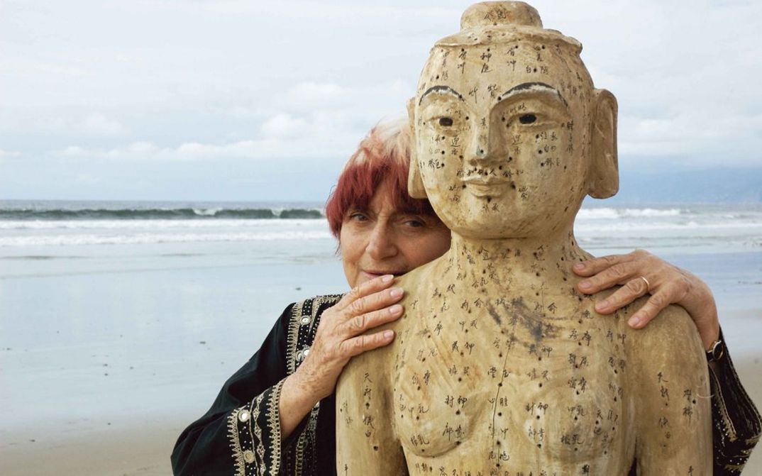 Film still from LES PLAGES D