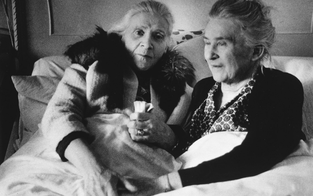 Film still from WAS SOLL