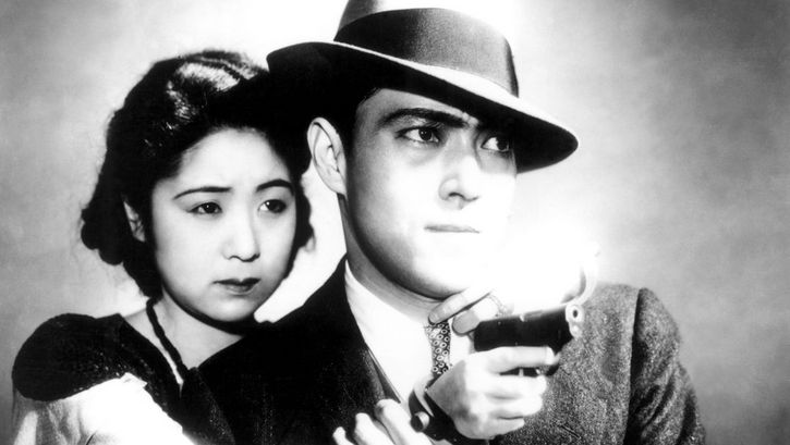 Filmstill from HIJOSEN NO ONNA (Dragnet Girl)