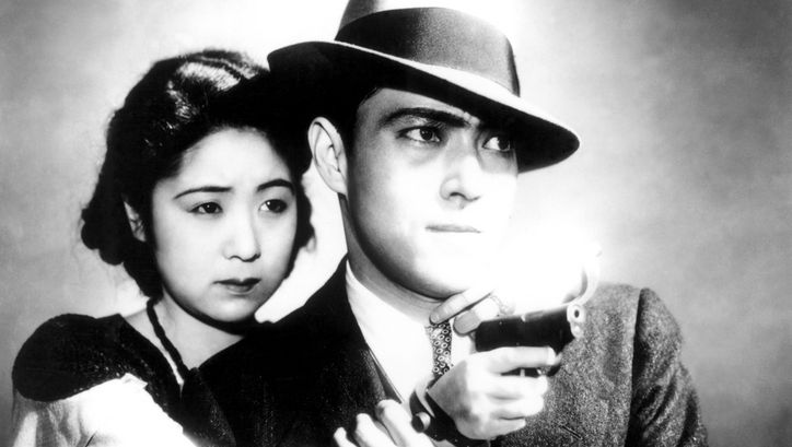 Filmstill from HIJOSEN NO ONNA (Dragnet Girl)