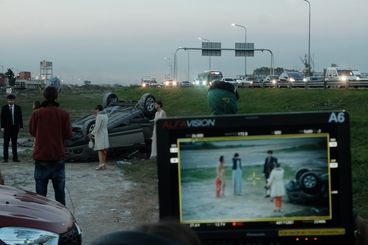 Picture from the filming of ARTURO