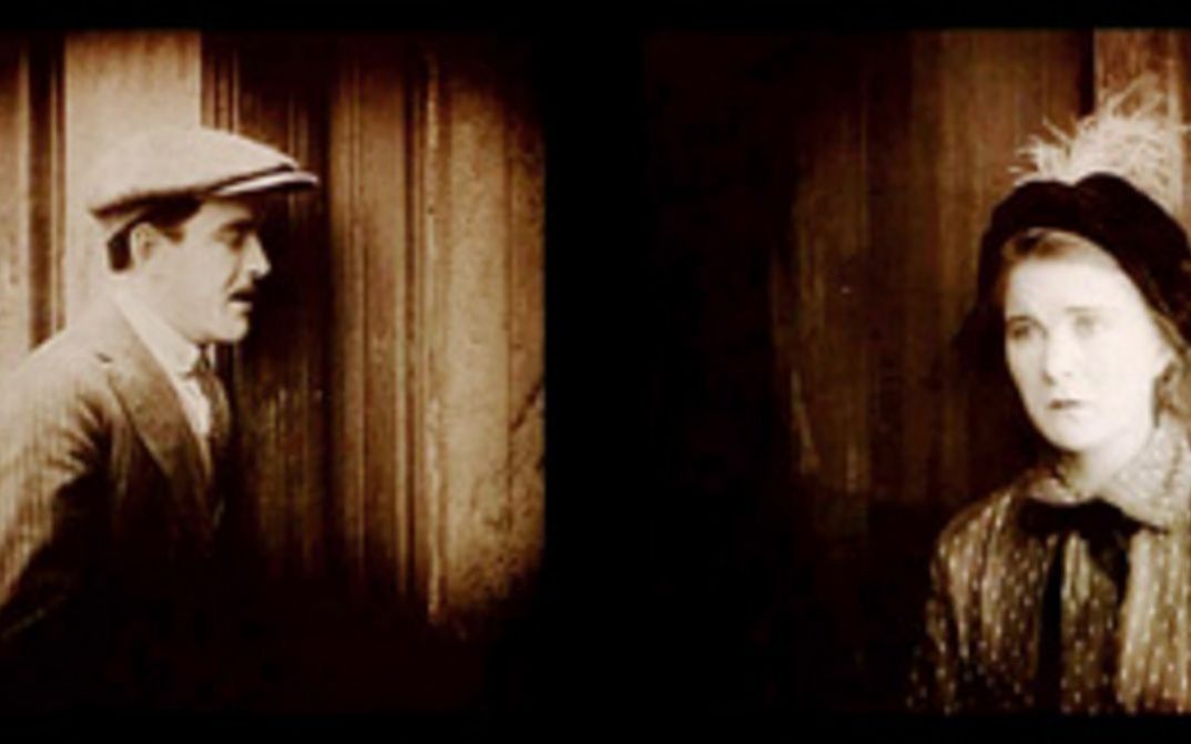 Film still from Harun Farocki’s film “Zur Bauweise des Films bei Griffith ”.