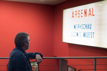 Ludwig Wüst vor Marquee