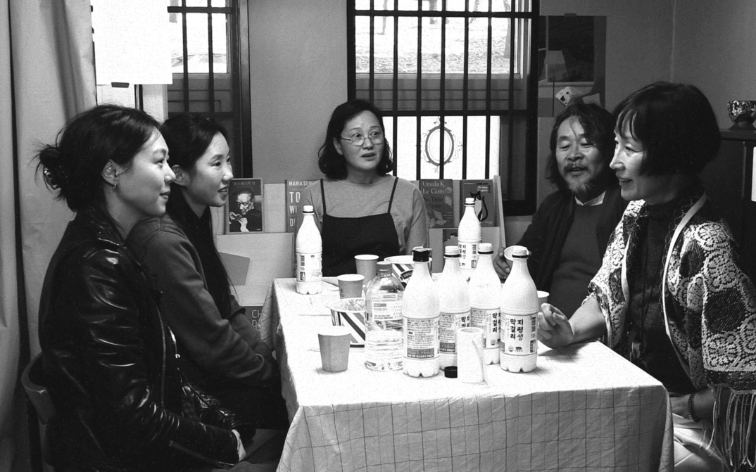 Film still from The Novelist