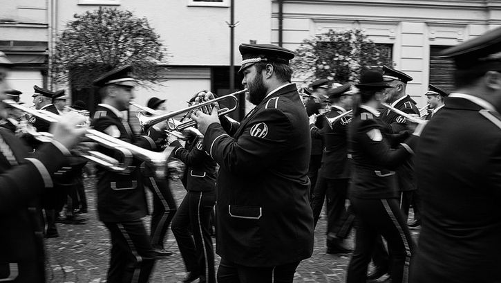 Filmstill from ORKESTER (Orchestra) by Matevž Luzar