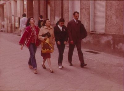 Semra Uysal, Birgül Topçugürler, Fatos Alkan und Yüksel Topçugürler in dem Film "Gölge"