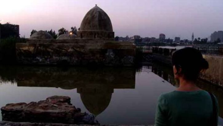 Filmstill from AL-KHOROUG LEL-NAHAR (Coming Forth by Day) by Hala Lotfy